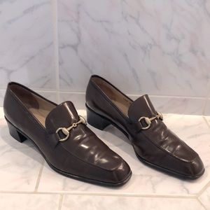 Authentic Gucci Horsebit, healed loafer